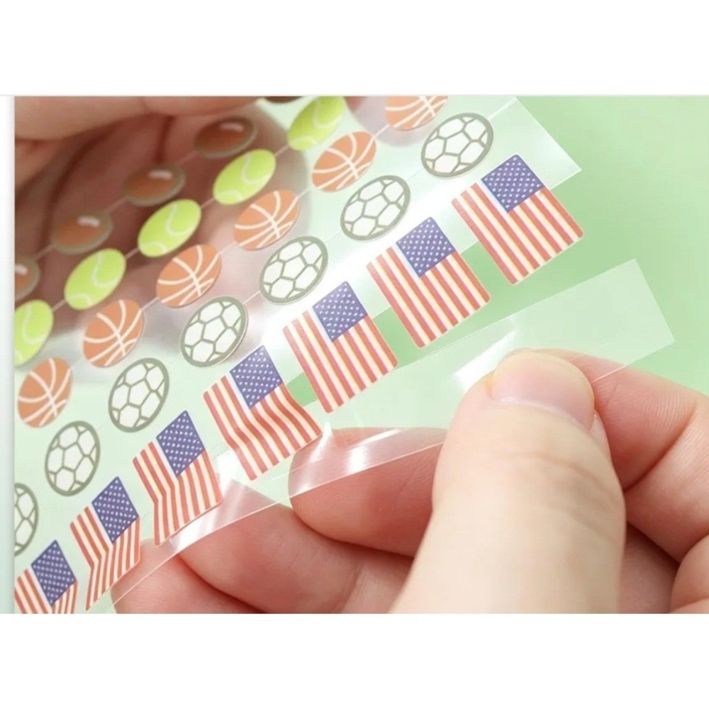 Anchiray Professional Hydrocolloid Pimple Patch 80 Count Sports & Flag Designs - Picture 5 of 7